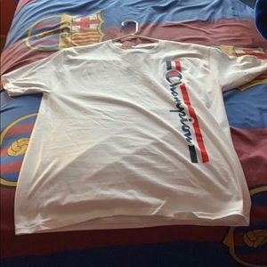 Champion White Shirt , Size Medium